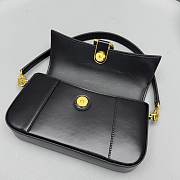 Bagsaaa Balenciaga Hourglass Sling Bag Small in black shiny box calfskin - 23cm - 3