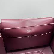 Bagsaaa Balenciaga Nano Handbag Medium in dark burgundy smooth calfskin - 28cm - 3