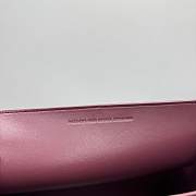 Bagsaaa Balenciaga Nano Handbag Medium in dark burgundy smooth calfskin - 28cm - 2