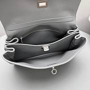 Bagsaaa Balenciaga Rodeo Handbag Small in gray smooth calfskin - 27cm - 3