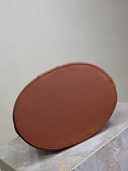 Bagsaaa YSL Y top-handle bucket in leather 840891 brown - 34cm - 4