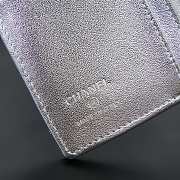 Bagsaaa Chanel Silver Wallet - 15*10*3cm - 2