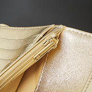 Bagsaaa Chanel Gold Wallet - 15*10*3cm - 3