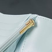 Bagsaaa Chanel Light Blue Wallet - 15*10*3cm - 4