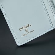 Bagsaaa Chanel Light Blue Wallet - 15*10*3cm - 3