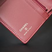 Bagsaaa Chanel Red Wallet - 15*10*3cm - 2