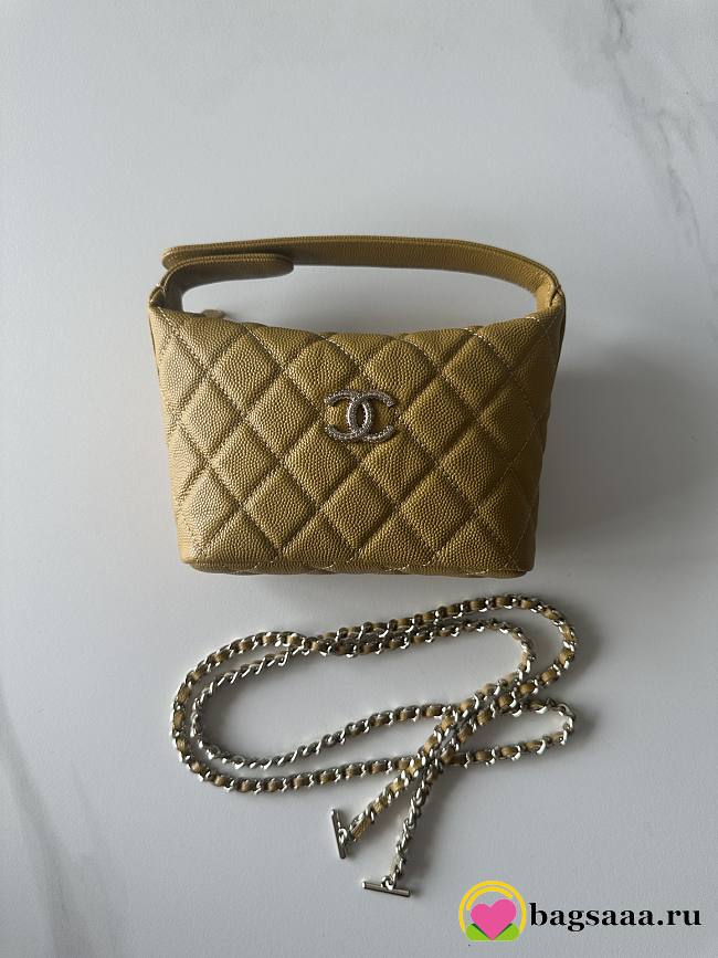 Bagsaaa Chanel Clutch with chain AP4747 Dark Beige - 21.5cm - 1