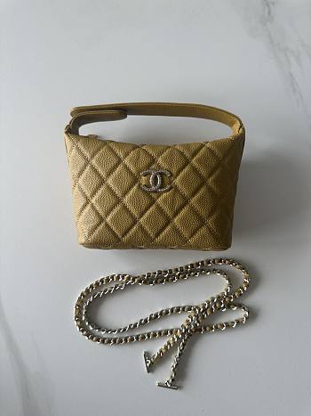 Bagsaaa Chanel Clutch with chain AP4747 Dark Beige - 21.5cm