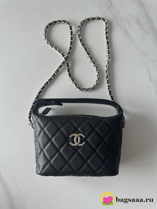 Bagsaaa Chanel Clutch with chain AP4747 Black - 21.5cm - 1