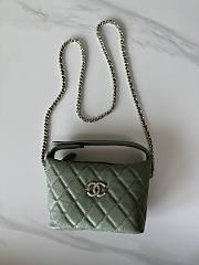 Bagsaaa Chanel Clutch with chain AP4747 Green - 21.5cm - 2