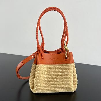 Bagsaaa Bottega Veneta Small Parachute 827475 raffia - 20cm