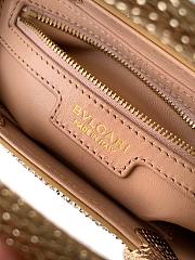 Bagsaaa Bvlgari Serpentine Duo Top Handle gold and silver Calla Crystals - 21.5cm - 4