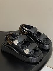 Bagsaaa LV Chameleon Comfort Sandal Black - 1