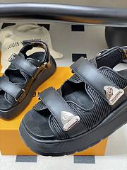 Bagsaaa LV Chameleon Comfort Sandal Black - 2