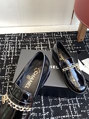 Bagsaaa Chanel Moccasins G46581 Black Shiny Lambskin - 3