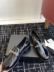 Bagsaaa Chanel Moccasins G46581 Black Shiny Lambskin - 2