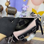 Bagsaaa LV M25566 Nano LV Biker Jasmine Pink - 23cm - 3