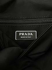 Bagsaaa Prada Traveller small padded Re-Nylon shoulder bag 1BD313 black - 23cm - 2