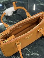 Bagsaaa Medium Prada Galleria leather bag 1BA457 amber - 30cm - 4