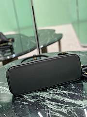 Bagsaaa Medium Prada Galleria leather bag 1BA457 black - 30cm - 3