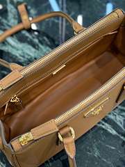 Bagsaaa Medium Prada Galleria leather bag 1BA457 brown - 30cm - 4