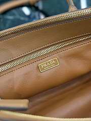 Bagsaaa Medium Prada Galleria leather bag 1BA457 brown - 30cm - 3