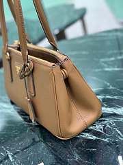 Bagsaaa Medium Prada Galleria leather bag 1BA457 brown - 30cm - 2