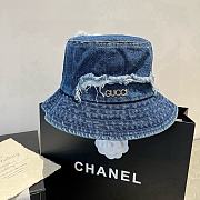 Bagsaaa Gucci Denim Bucket Hat - 1