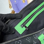 Bagsaaa LV M26434 Keepall Bandoulière 50 Black & Green - 50cm - 2