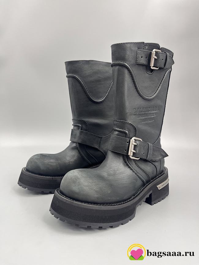 Bagsaaa Balenciaga Venom Boots Black - 1