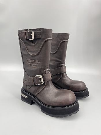 Bagsaaa Balenciaga Venom Boots Brown