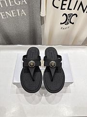 Bagsaaa Versace Gianni Ribbon Sandals black - 1