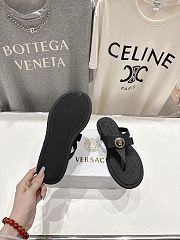 Bagsaaa Versace Gianni Ribbon Sandals black - 2