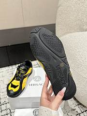 Bagsaaa Versace Galaxia Sneakers Black & Yellow - 2