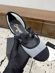 Bagsaaa Chanel Mary Janes G46701 Mesh & Grosgrain - 2