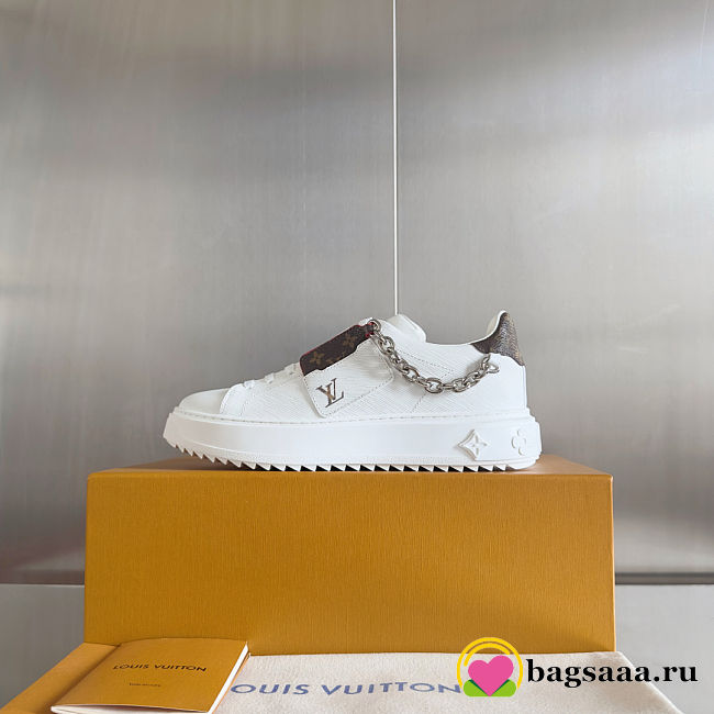 Bagsaaa LV Time Out Sneaker White - 1
