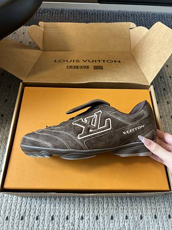 Bagsaaa LV Footprint Soccer Brown