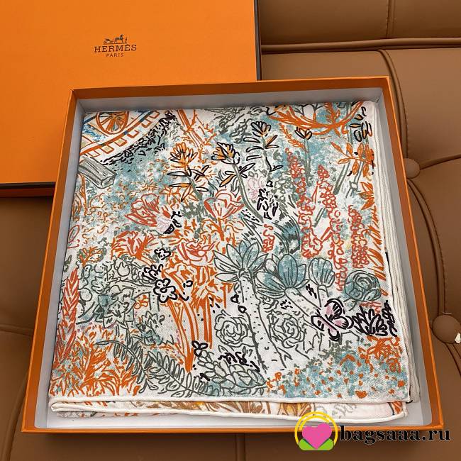 Bagsaaa Hermes Scarf 90cm - 01 - 1