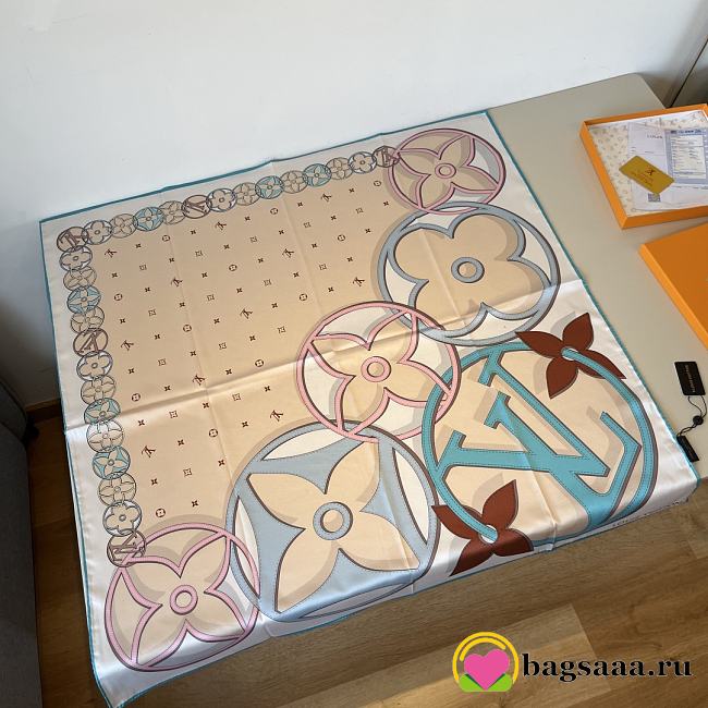 Bagsaaa LV Scarf 90cm - 02 - 1