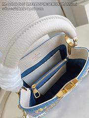 Bagsaaa LV M12947 Capucines Mini Denim Blue - 21 x 13.6 x 8 cm - 4