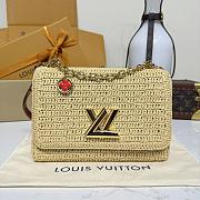 Bagsaaa LV M14309 Twist PM Slim Raffia - 19cm - 1