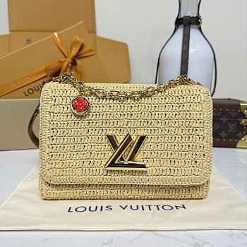 Bagsaaa LV M14309 Twist PM Slim Raffia - 19cm