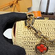 Bagsaaa LV M14309 Twist PM Slim Raffia - 19cm - 4