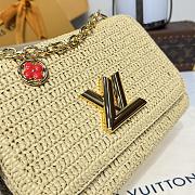 Bagsaaa LV M14309 Twist PM Slim Raffia - 19cm - 3