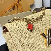 Bagsaaa LV M14309 Twist PM Slim Raffia - 19cm - 2