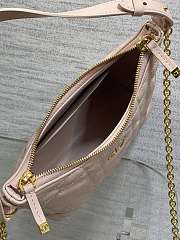Bagsaaa Dior Miss Caro Diorling Mini Bag with Chain Powder Pink Macrocannage Lambskin - 21cm - 2