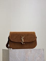 Bagsaaa YSL SOLFERINO medium in suede 832330 brown - 24.5cm - 1