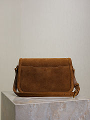 Bagsaaa YSL SOLFERINO medium in suede 832330 brown - 24.5cm - 4