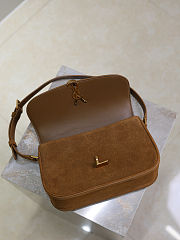 Bagsaaa YSL SOLFERINO medium in suede 832330 brown - 24.5cm - 3