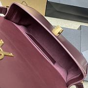 Bagsaaa YSL solferino medium in box saint laurent 832330 dark red - 24.5cm - 4